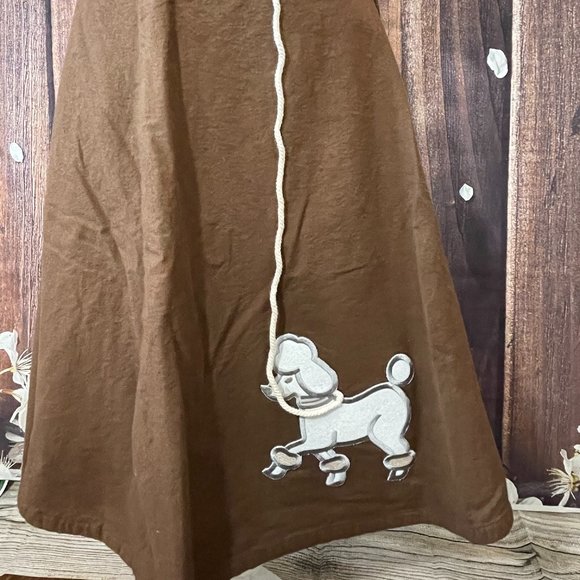 Vintage Poodle Skirt and Shirt Set - Picture 2 of 9